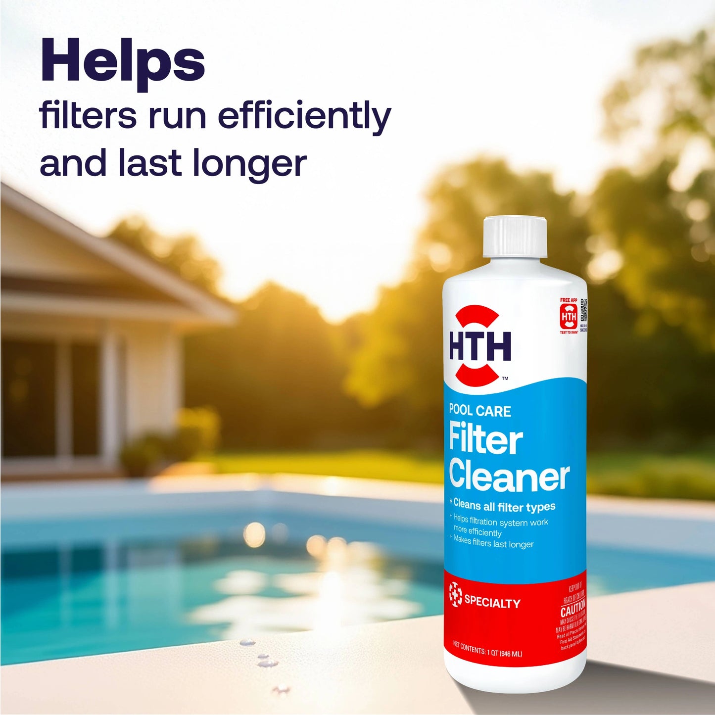 pool filter cleaner helps filters run efficiently longer