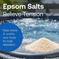 epsom salt hot tub crystals for tension relief