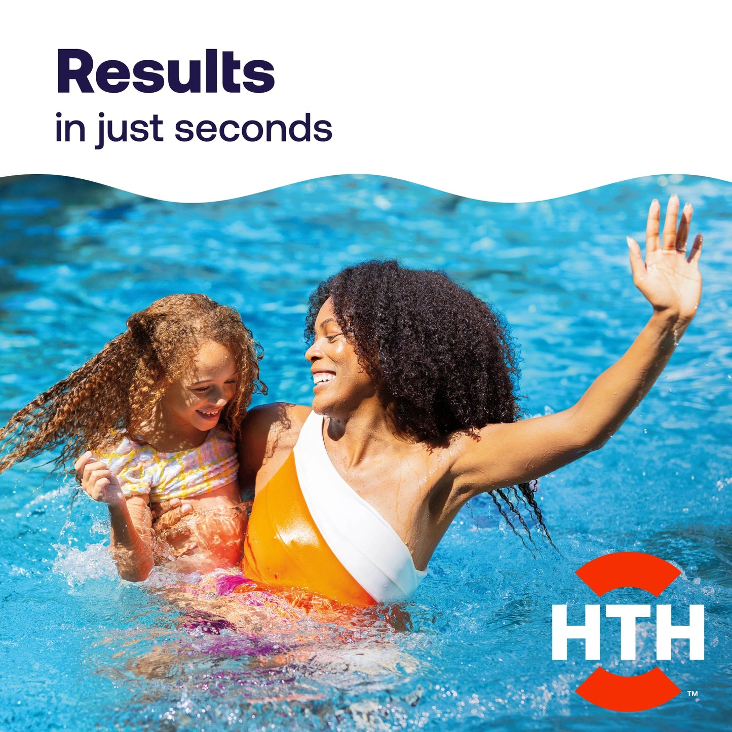 family enjoys fast swimming pool test kit results