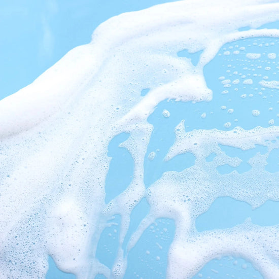foamy spa water
