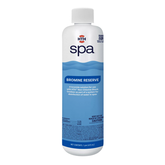 HTH spa Bromine Reserve 1-pint bottle for hot tub bromine systems