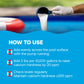 illustrated directions for raising calcium hardness in pools