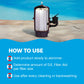 directions explaining how to use de filter powder