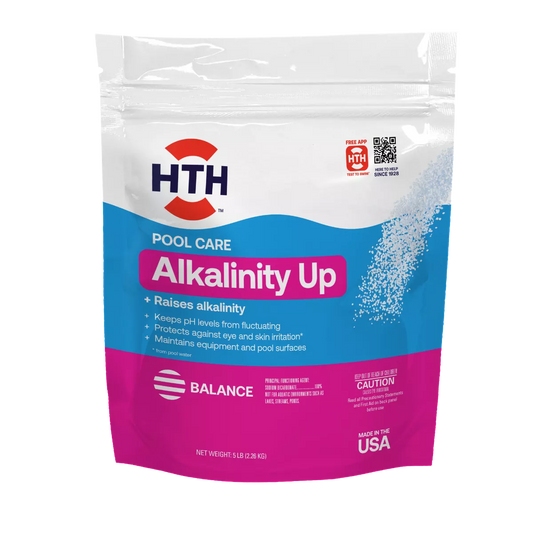 HTH Alkalinity Up raises levels preventing pH fluctuation