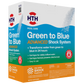 front of hth green to blue pool treatment kit
