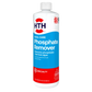 HTH Phosphate Remover 28 fl oz front bottle, concentrated fast-acting formula that removes phosphates that feed algae.