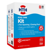 HTH pool care kit box angled view