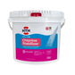 front view of hth pool chlorine stabilizer 14 lb bucket