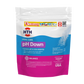 hth pool ph decreaser 5 lb pouch front