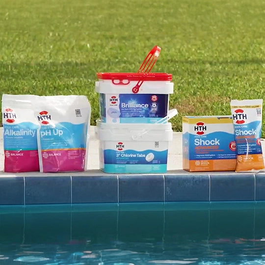 hth pool products by pool side as seen on tv