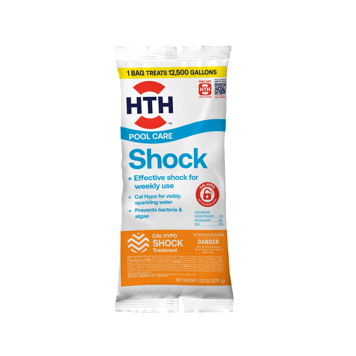 hth pool shock 13.3 oz single packet
