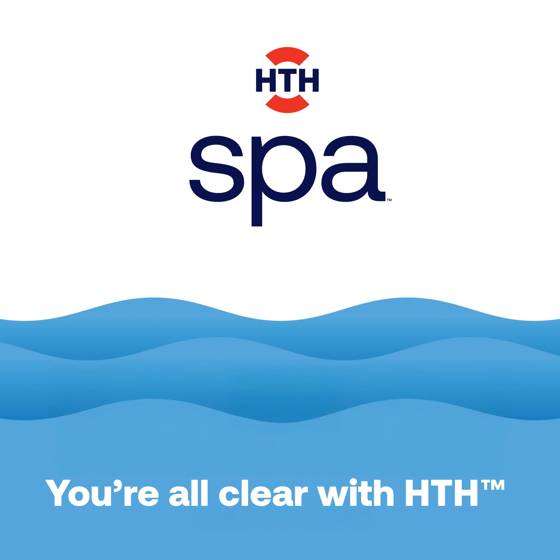hth spa graphic for clean clear water