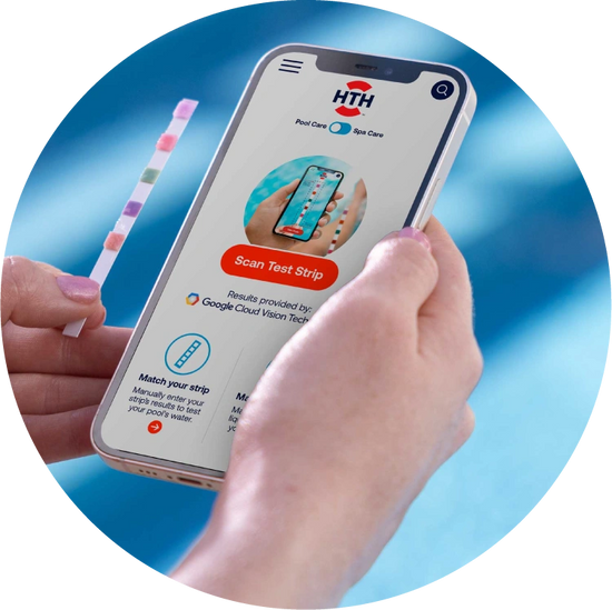 hth test to swim app scan pool test strip