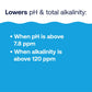 lower pool ph and total alkalinity levels graphic