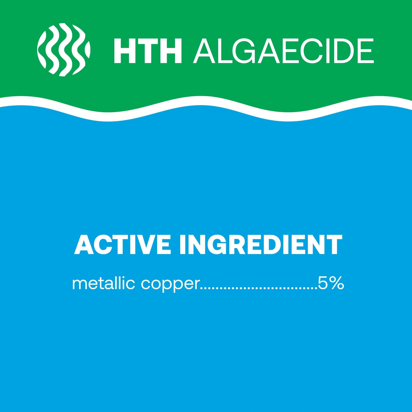 pool algaecide active ingredient contains metallic copper