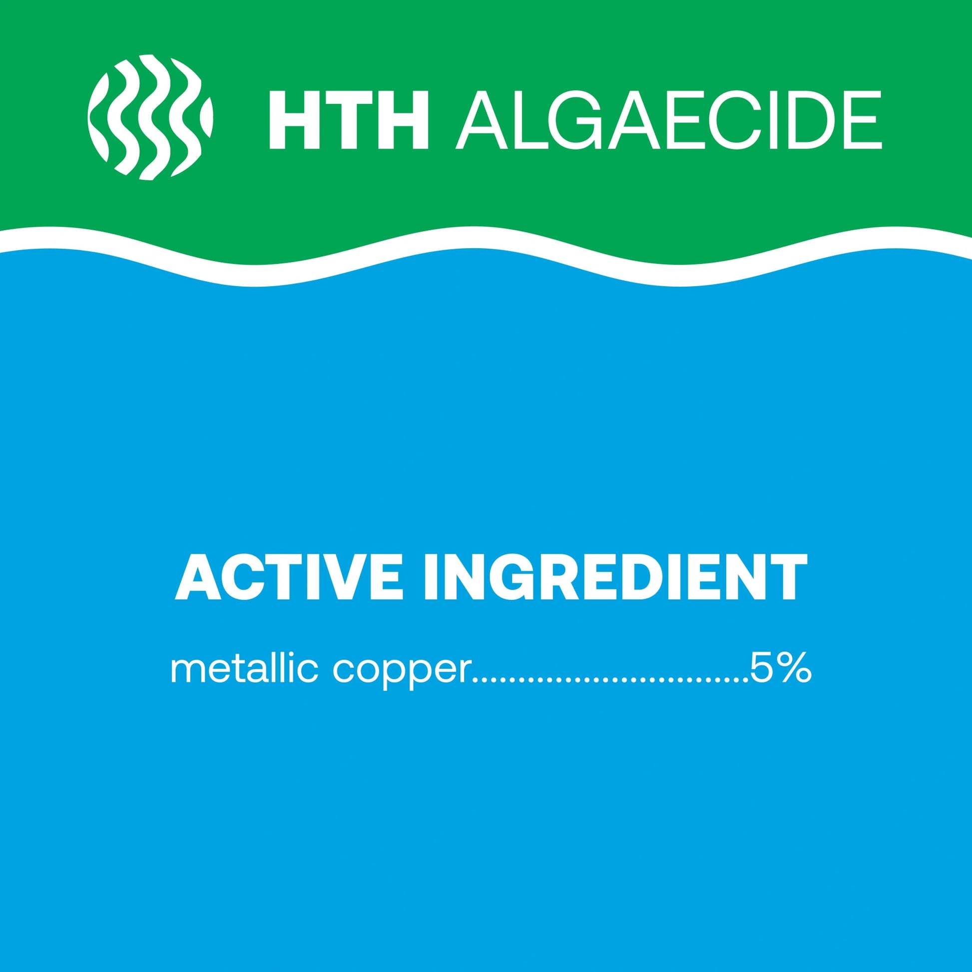 pool algaecide active ingredient contains metallic copper
