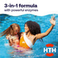 pool algae preventer with powerful three-in-one enzymes