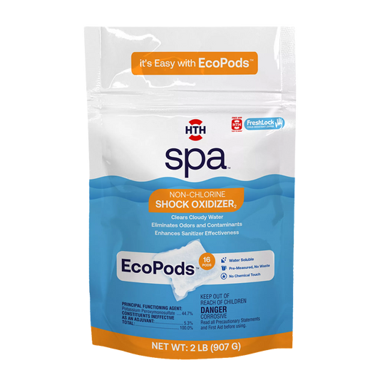 hth spa non chlorine hot tub shock 2 lb