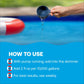 directions for adding pool algae preventer to skimmer