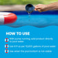 directions explaining how to use pool flocculant