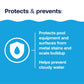 pool scale remover protects surfaces and equipment