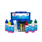 pool water test kit with testing components displayed