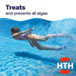 algaecide for pools treats and prevents all algae