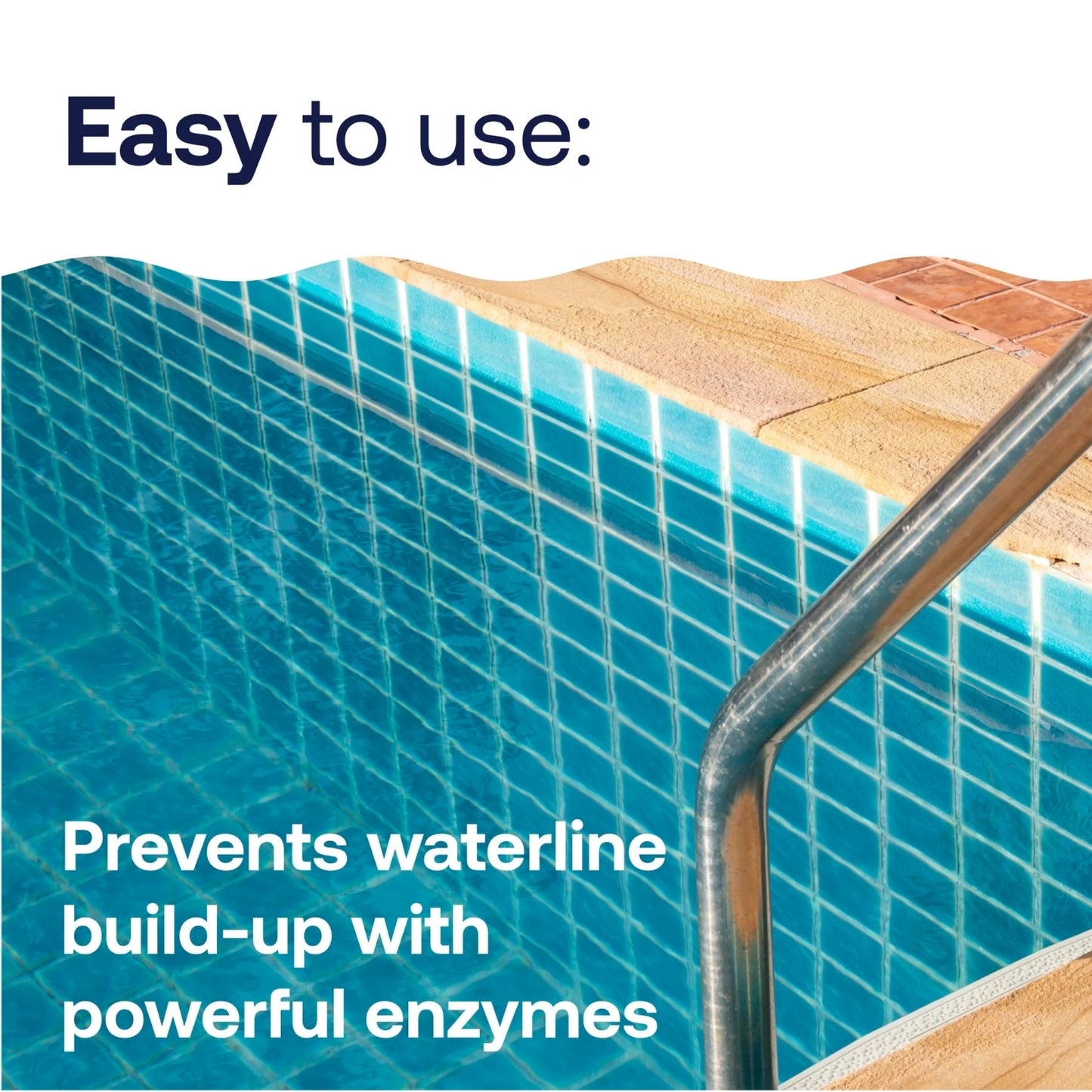 pool enzyme formula prevents waterline buildup