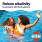 mother and child beneath raises alkalinity message