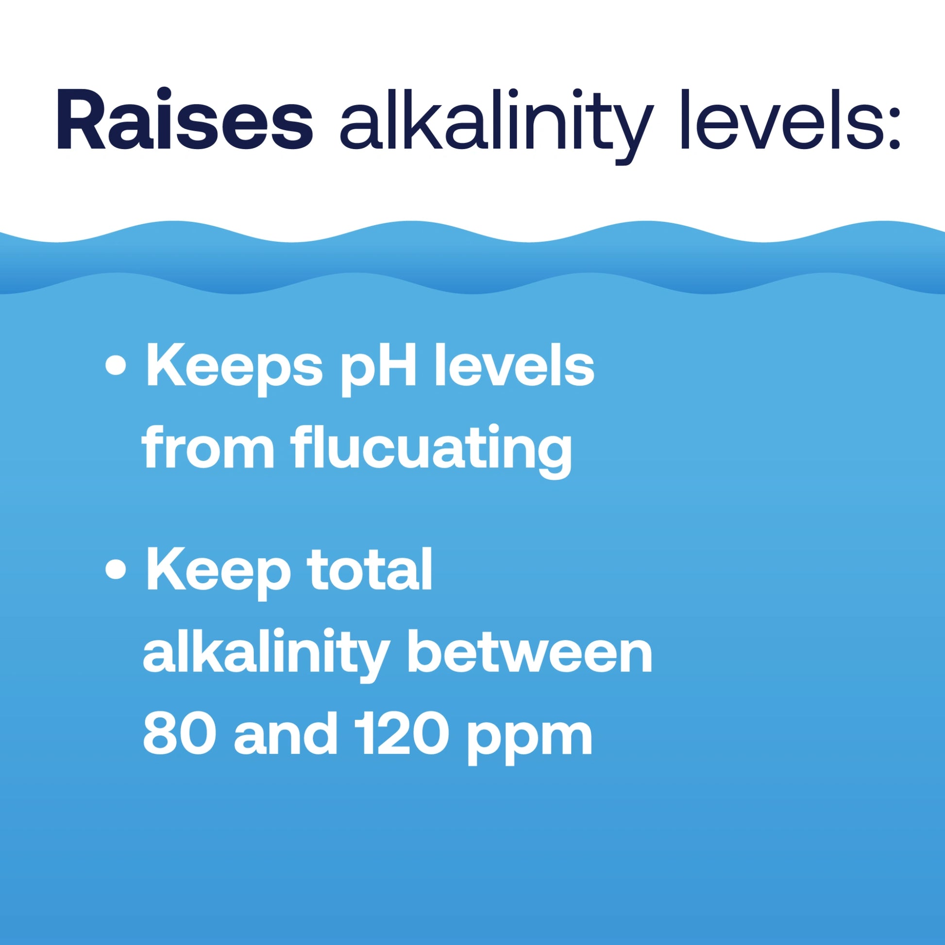 raise alkalinity in hot tub to 80–120 ppm