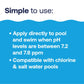 reduce ph in pool with simple direct application