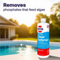 phosphate remover prevents nutrients from feeding pool algae