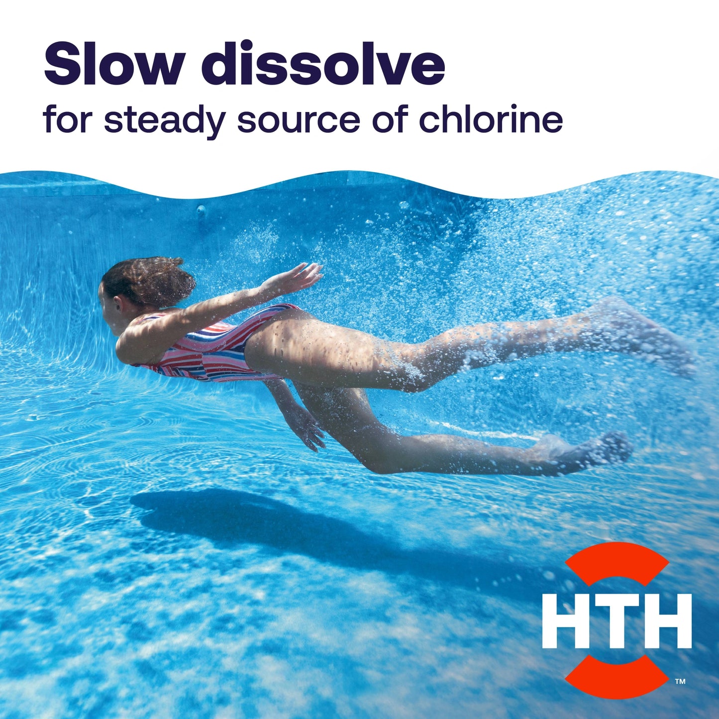 slow dissolving chlorine tablets provide steady pool sanitizer
