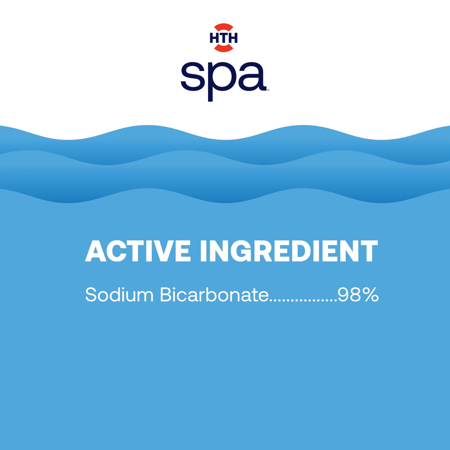 spa alkalinity up contains 98 percent sodium bicarbonate