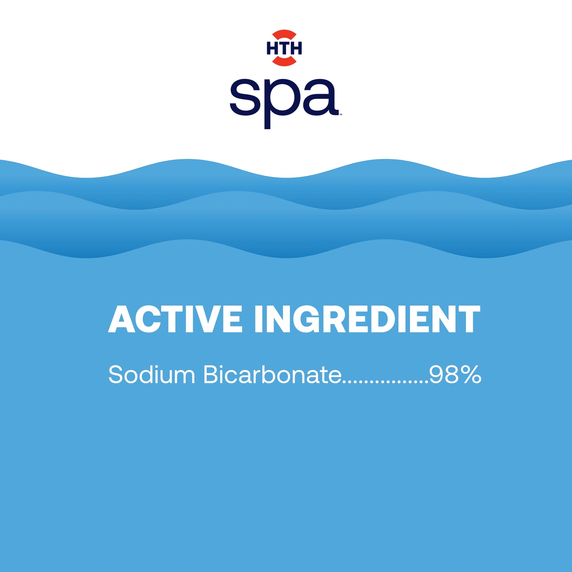 spa alkalinity up contains 98 percent sodium bicarbonate