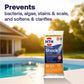 ultra pool shock prevents algae stains and scale