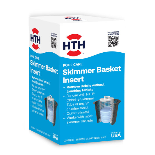 HTH™ Pool Care Skimmer Basket Insert: Pool Skimmer Basket Insert for Chlorine