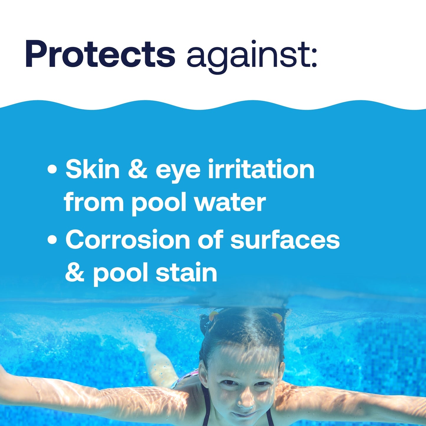 Protects against skin and eye irritation and surface corrosion