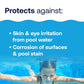 Protects against skin and eye irritation and surface corrosion